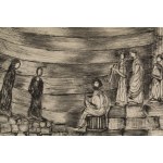 Wanda Ładniewska-Blankenheimowa (1905 Lviv - 1995 Paris), Le Premier Cercle, 1979.