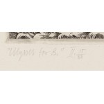 Jacek Gaj (1938 Krakov - 2021 ), Odysseus, 1969