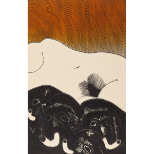 Zbigniew Lutomski (b. 1934, Grodno), Korowód III, 1973