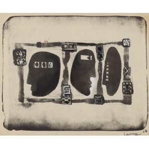 Wiesław Lange (1914 Varšava - 1988 Katovice), Bez názvu, 1964