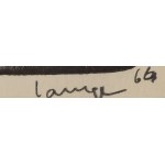 Wiesław Lange (1914 Varšava - 1988 Katovice), Bez názvu, 1964