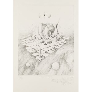 Wojtek Siudmak (ur. 1942, Wieluń), Le champ suspendu de l'esprit, 1963