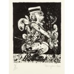 Pinchas Burstein \ Maryan (1927 Nowy Sącz - 1977 Nowy Jork), Bez tytułu, 1966