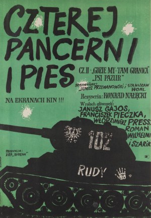 Marian Stachurski (1931 Łany - 1980 ), Czterej pancerni i pies