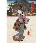 Utagawa Kuniyoshi School, Geisha