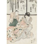 Utagawa Kunisada (1786-1865), Rozmowa, przed 1845