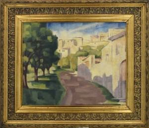 Władysław LAM (1893-1984), Cagnes - uliczka II, 1925