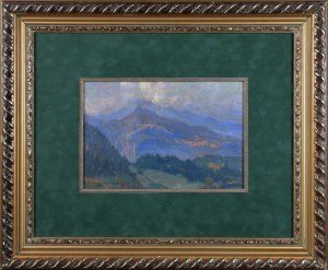 Bronisława RYCHTER-JANOWSKA (1868-1953), Pejzaż włoski z okolic Como, 1926