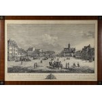 Bernardo BELLOTTO (CANALETTO) (1721-1780), Widok na Rynek Nowego Miasta w Dreźnie