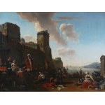 Thomas WIJCK (1616-1677), Scena w porcie