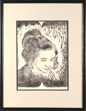 Wojciech WEISS (1875-1950), Hanusia - córka artysty, 1925