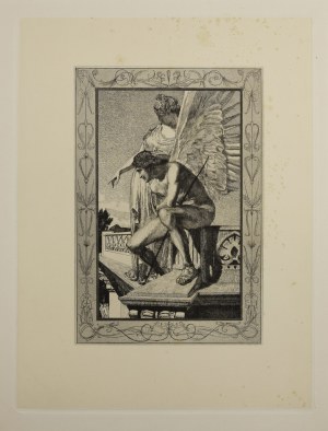Max KLINGER (1857-1920), Amor i Psyche - dwie teki: „Opus V a” i „Opus V b”