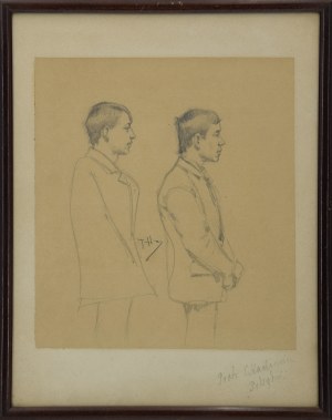 Piotr STACHIEWICZ (1858-1938), Studium postaci 