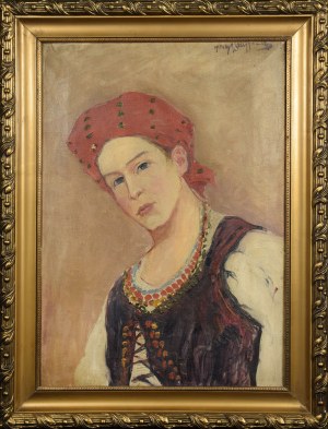Henryk SZCZYGLIŃSKI (1881-1944), Dziewczyna w chuście