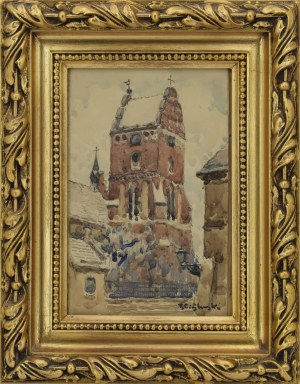 Tadeusz CIEŚLEWSKI - ojciec (1870-1956), Kościół Nawiedzenia NMP na Nowym Mieście w Warszawie