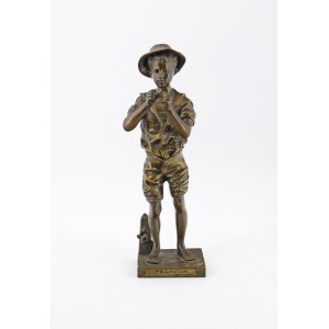 Adolph-Jean LAVERGNE (1863-1928), Mladý rybář [Jeune pécheur].