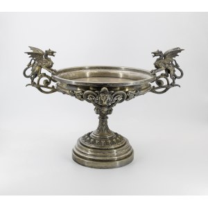NORBLIN &amp; Co (firm active 1819-1944), Platter with griffins