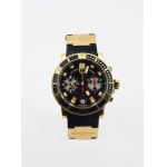 ULYSSE NARDIN (company founded 1846), Men's watch, Maxi Marine Diver Chronograph model, automatic.