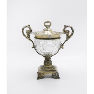 Jean-François VEYRAT (active 1831-1840), Candy platter with lid