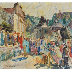 Franciszek Kmita, RYNEK W KAZIMIERZU DOLNYM, 1964