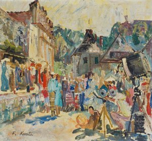 Franciszek Kmita, RYNEK W KAZIMIERZU DOLNYM, 1964