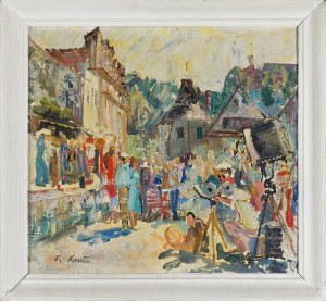 Franciszek Kmita, RYNEK W KAZIMIERZU DOLNYM, 1964
