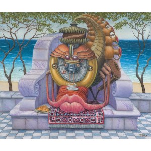 Jacek Yerka, CAPPUCCINO ANTIQUUM, 2026
