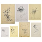 Jan SUMIGA (1944-2005), Set of 7 drawings