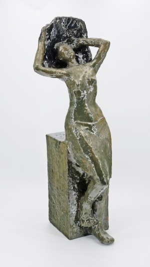 Szymon WYPYCH (1945-2008), Dama w kapeluszu, 1985 - 1995