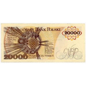 20,000 zloty 1989, series B