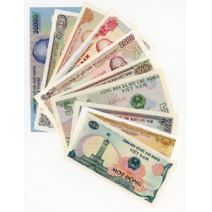Vietnam, sada 10 bankoviek