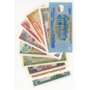 Vietnam, sada 10 bankoviek