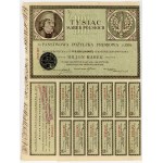 4% loan 1,000 Polish marks 1920