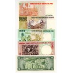 Peru 100 000, 50 000, 10 000, 5000, 1000, 500, 50, 10, 5 oro, sada 11 kusů