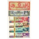 Peru 100 000, 50 000, 10 000, 5000, 1000, 500, 50, 10, 5 oro, sada 11 kusů