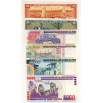 Peru 100 000, 50 000, 10 000, 5000, 1000, 500, 50, 10, 5 oro, sada 11 kusů