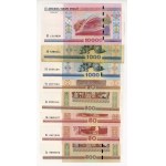 Białoruś, 1 - 10.000 rubli, zestaw 16 sztuk