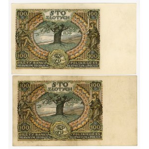 100 Zloty 1932, Serie AA, Satz zu 2 Stück