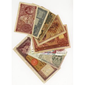 Italy, 1000, 500, 100, lira, set of 8 pieces