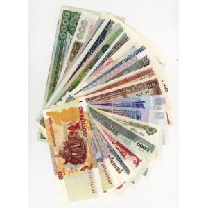 Cambodia, set of 21 banknotes