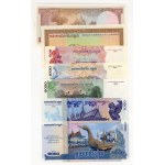 Cambodia, set of 21 banknotes