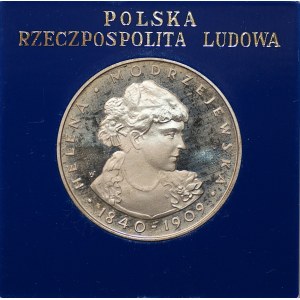 100 zlotych 1975, Helena Modrzejewska