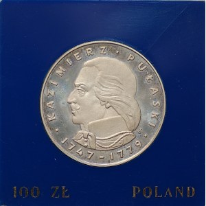 100 zlotys 1976, Casimir Pulaski
