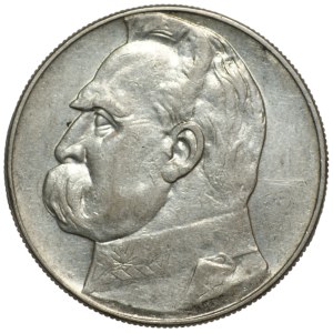 10 zloty 1936, Józef Piłsudski
