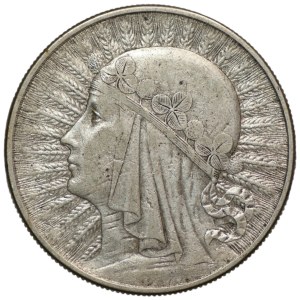 10 złotych 1932, BZM Głowa kobiety