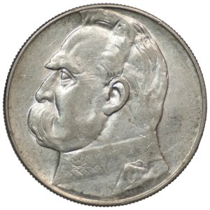 10 zlotych 1936, Józef Piłsudski