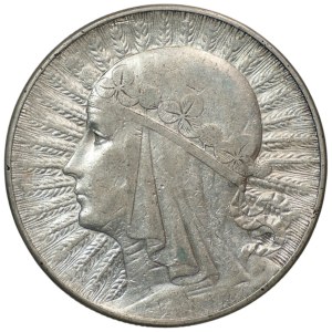 10 złotych 1932, ZZM Głowa kobiety