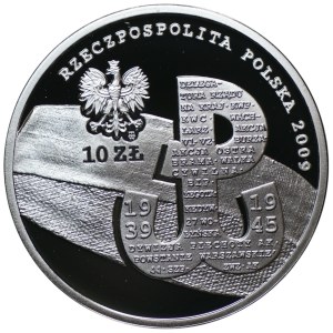 10 zlotych 2009, 70th Anniversary of the Founding of the Polish Underground State