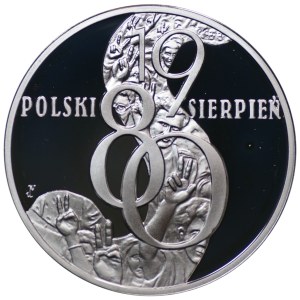 10 zlotys 2010, Polish August 1980