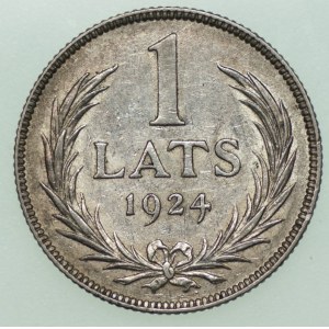 Latvia, 1 Lats 1924